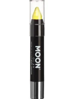 Moon farvestift UV GUL Glitter