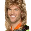 Mullet Paryk blond/brun