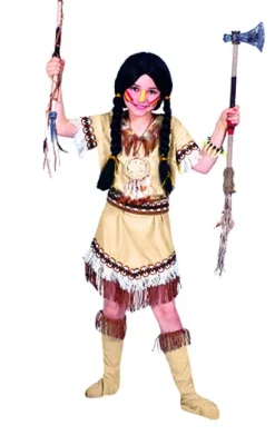 Native American pige Running bear Prinsess