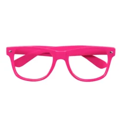 Neonbrille uden glas i pink