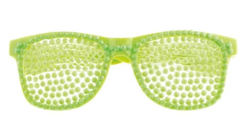 Neon Perlebrille GRØN