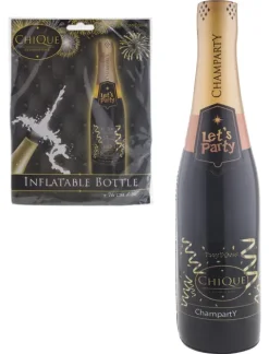 oppustelig Champagne flaske