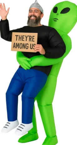 Oppusteligt Bæres af Alien Kostume