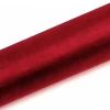 Organza 0,36 x 9 meter i mørk rød