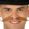 Overskæg bavarian brun