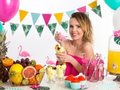 Palme flagbanner DIY i karton