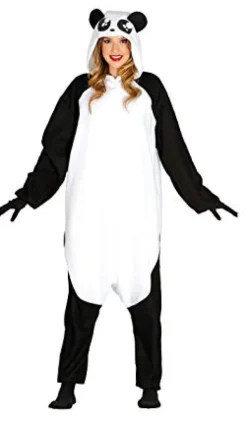 Panda kostume jumpsuit