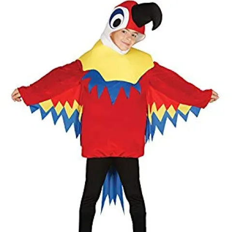Papegøje kostume børn