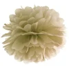 Papir pom pom guld Ø 35