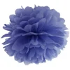 Papir pom pom Marineblå Ø35
