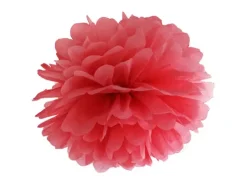 Papir pom pom Rød Ø35