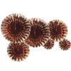 Papirvifter 6 stk i Rosegold
