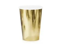 Papkrus i guld 6 stk