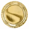 Paptallerken ø 23 cm GULD LUX