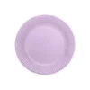 Paptallerken i Syren-lilla 23cm