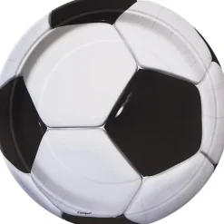 Paptallerken med Fodbold