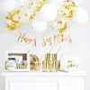 Partybox Fødselsdag Guld