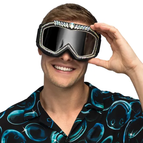 Party ski goggles - Galaxy