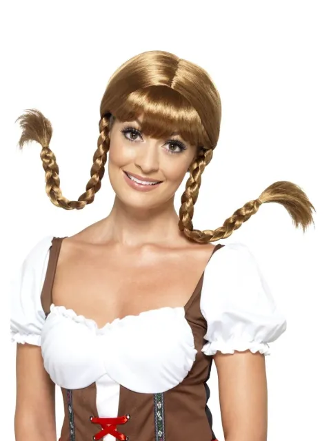 Paryk med fletninger Bavarian Babe