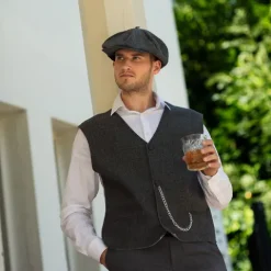 Peaky Blinders vest og hat