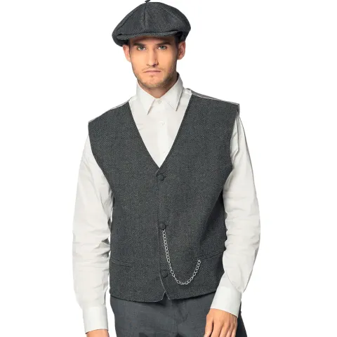 Peaky Blinders vest og hat