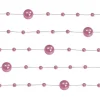 Perleguirlande i Gammel-rosa