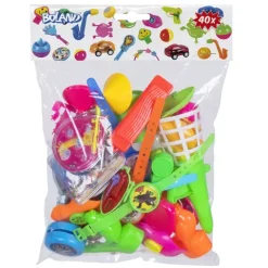 Pinata fyld - 40 ass. plast legeting