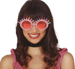 Pink glitterbriller