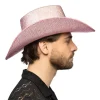 Pinkglitter cowboyhat "Midnight"