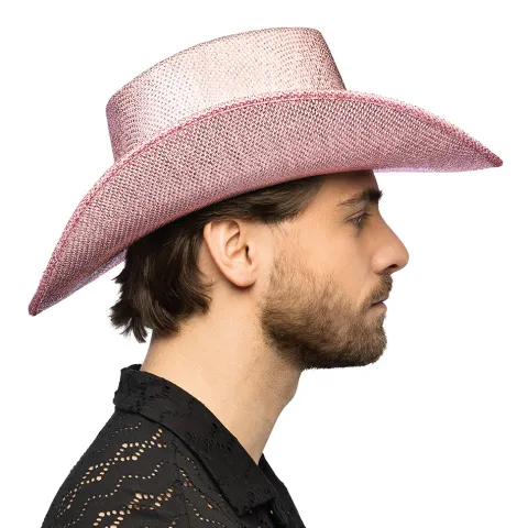 Pinkglitter cowboyhat "Midnight"