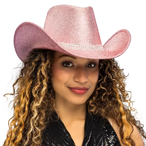 Pinkglitter cowboyhat "Midnight"