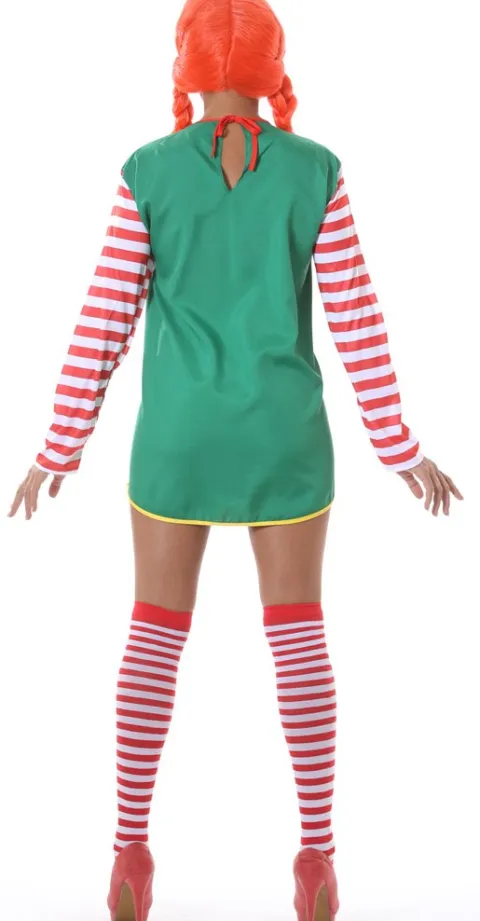 Pippi Langstrømpe kostume Voksen
