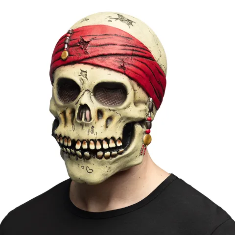 Pirat Crinson Latexmaske