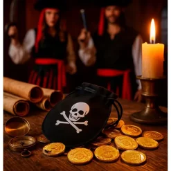 Piratpung med 12 Guldmønter