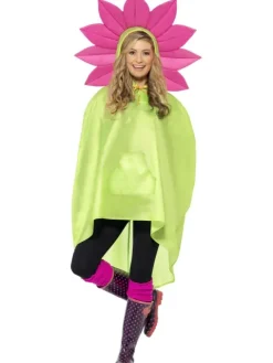 Poncho - regnslag som blomst