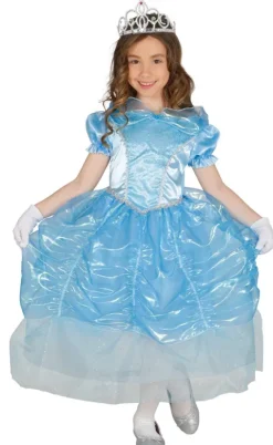 Prinsesse kjole i lyseblå