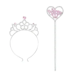 Prinsesse tiara og stav