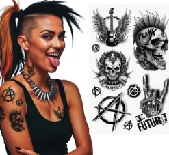 PUNK tatoveringer