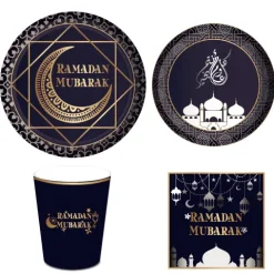 Ramadan Mubarak sæt i sort