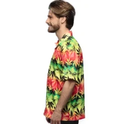 Rastafari Hawaii skjorte