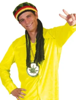 Rasta hat Hæklet med dreadlocks