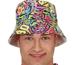 90ér bøllehat neon