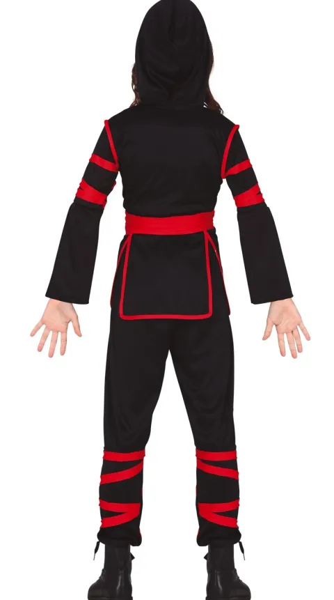 Rød ninja til børn