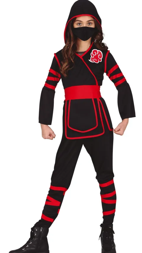 Rød ninja til børn