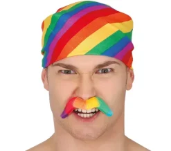 Regnbuefarvet bandana
