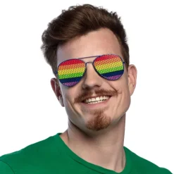 Regnbue farvet Solbrille