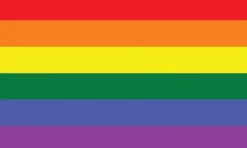 Regnbue Flag 90x150