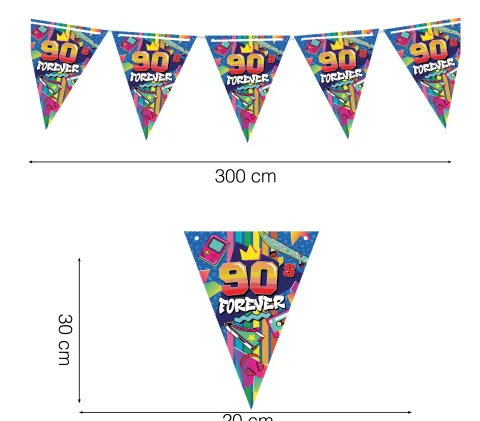 90ér Flagbanner