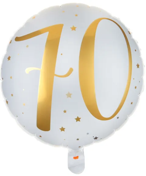 70 år Folieballon