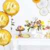 70 år Folieballon i GULD